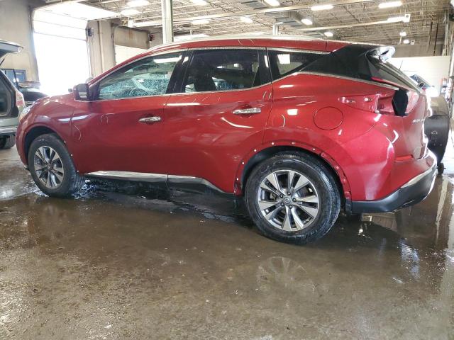  NISSAN MURANO 2016 Czerwony