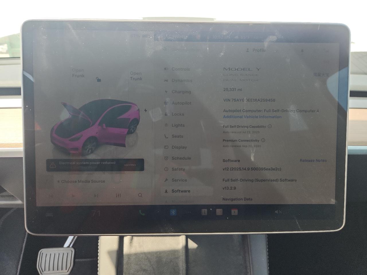 2024 Tesla Model Y VIN: 7SAYGDEE1RA259458 Lot: 62735315