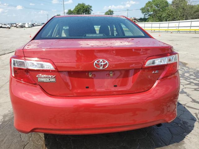  TOYOTA CAMRY 2013 Czerwony