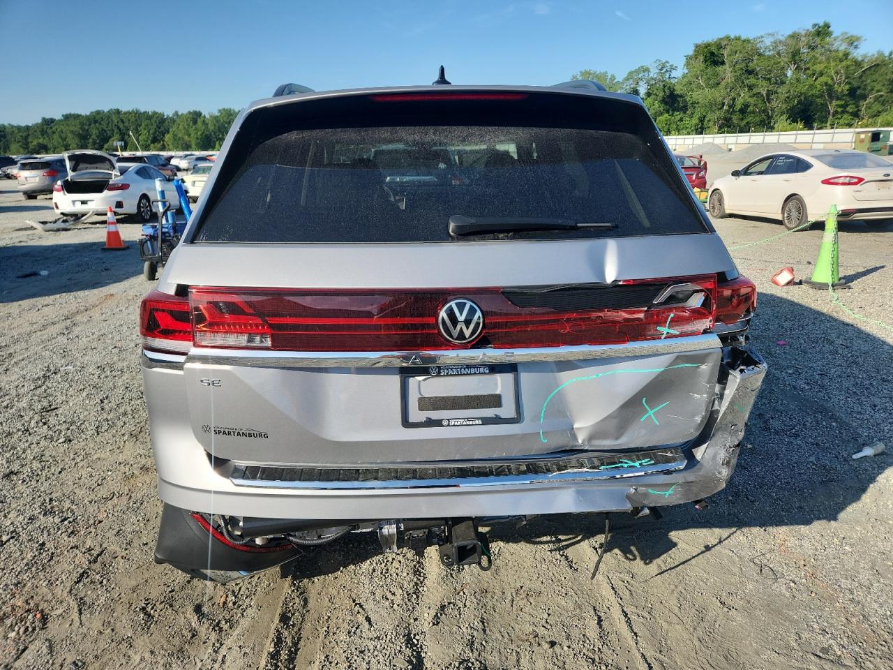 2025 Volkswagen Atlas Se VIN: 1V2JR2CA8SC563503 Lot: 65129155