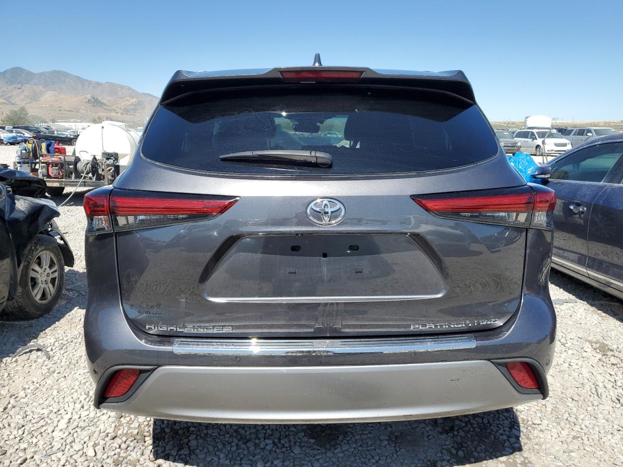 2022 Toyota Highlander Platinum VIN: 5TDFZRBH7NS232882 Lot: 63442435