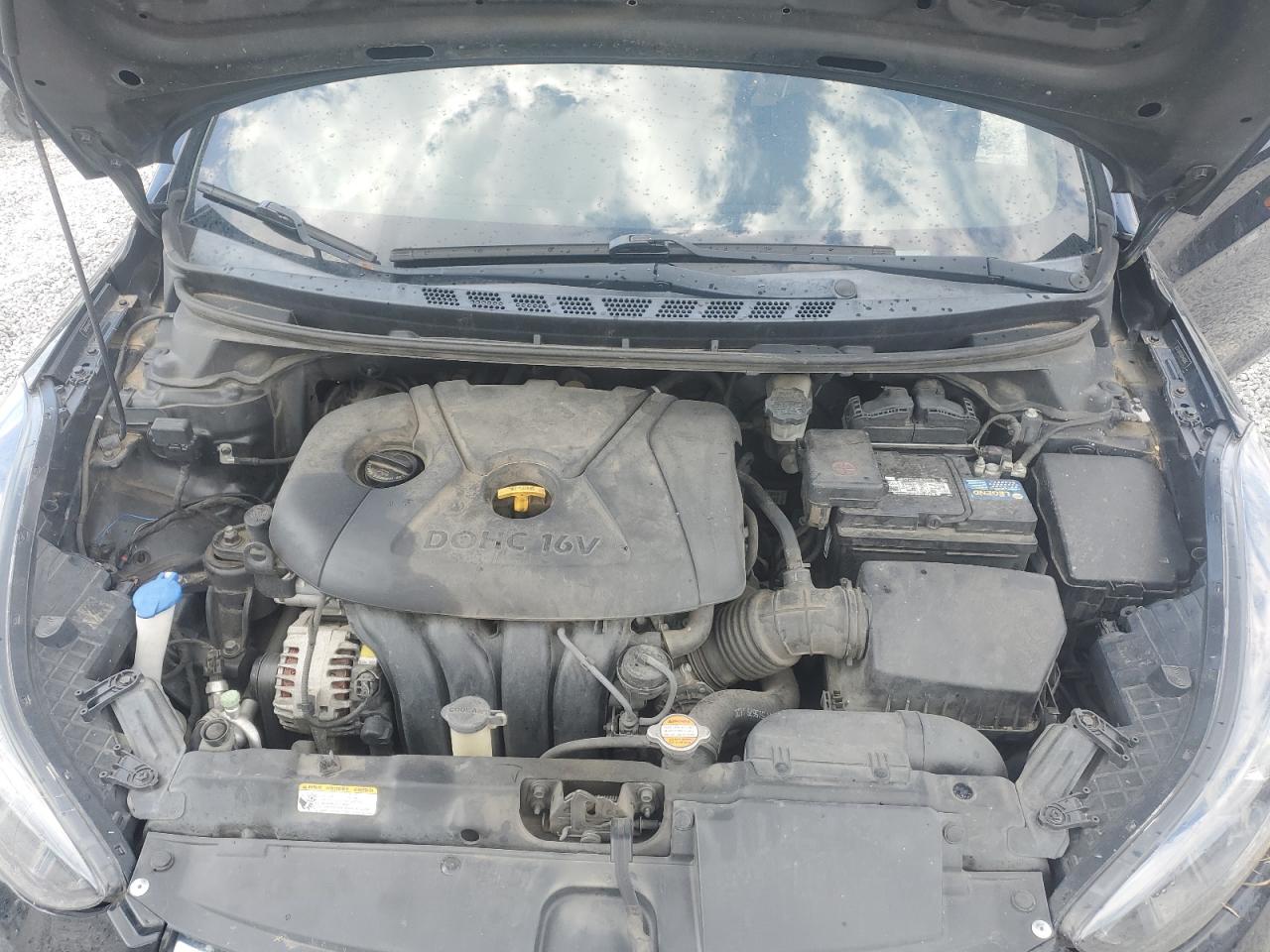 2012 Hyundai Elantra Gls VIN: 5NPDH4AE0CH072531 Lot: 66174705