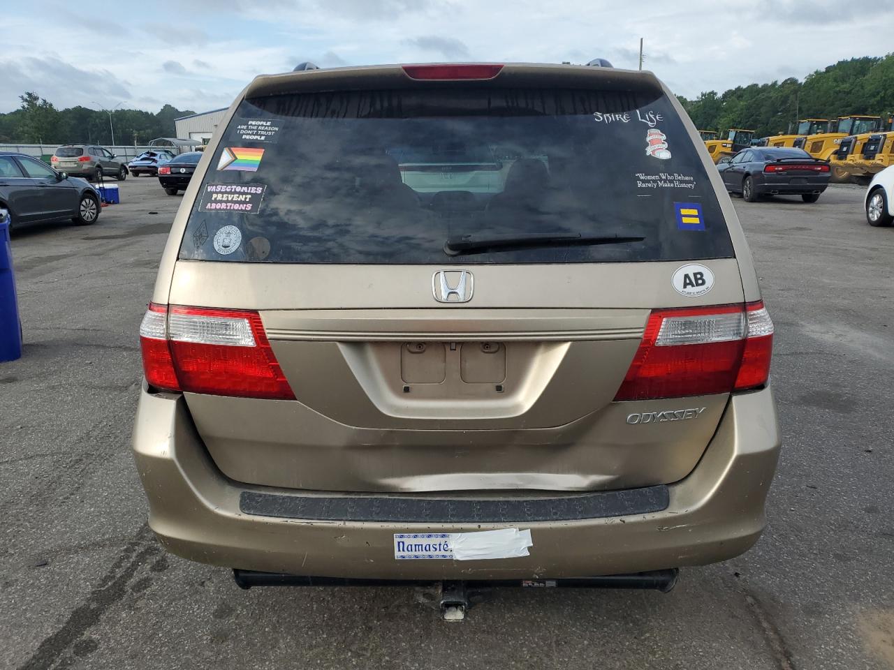 2005 Honda Odyssey Exl VIN: 5FNRL38795B010214 Lot: 63239965