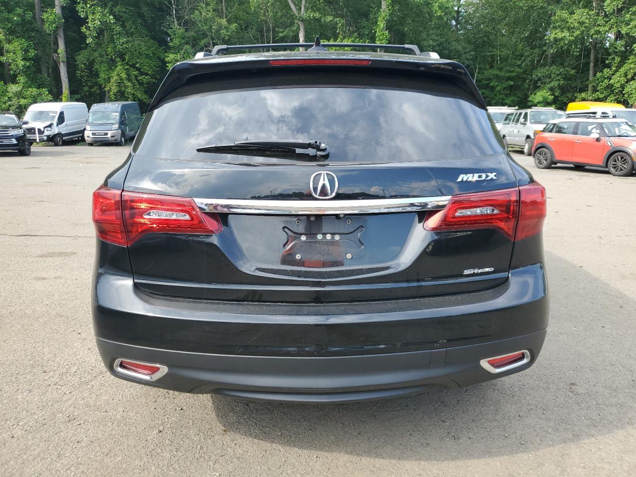 2014 Acura Mdx Technology VIN: 5FRYD4H49EB006621 Lot: 63594475