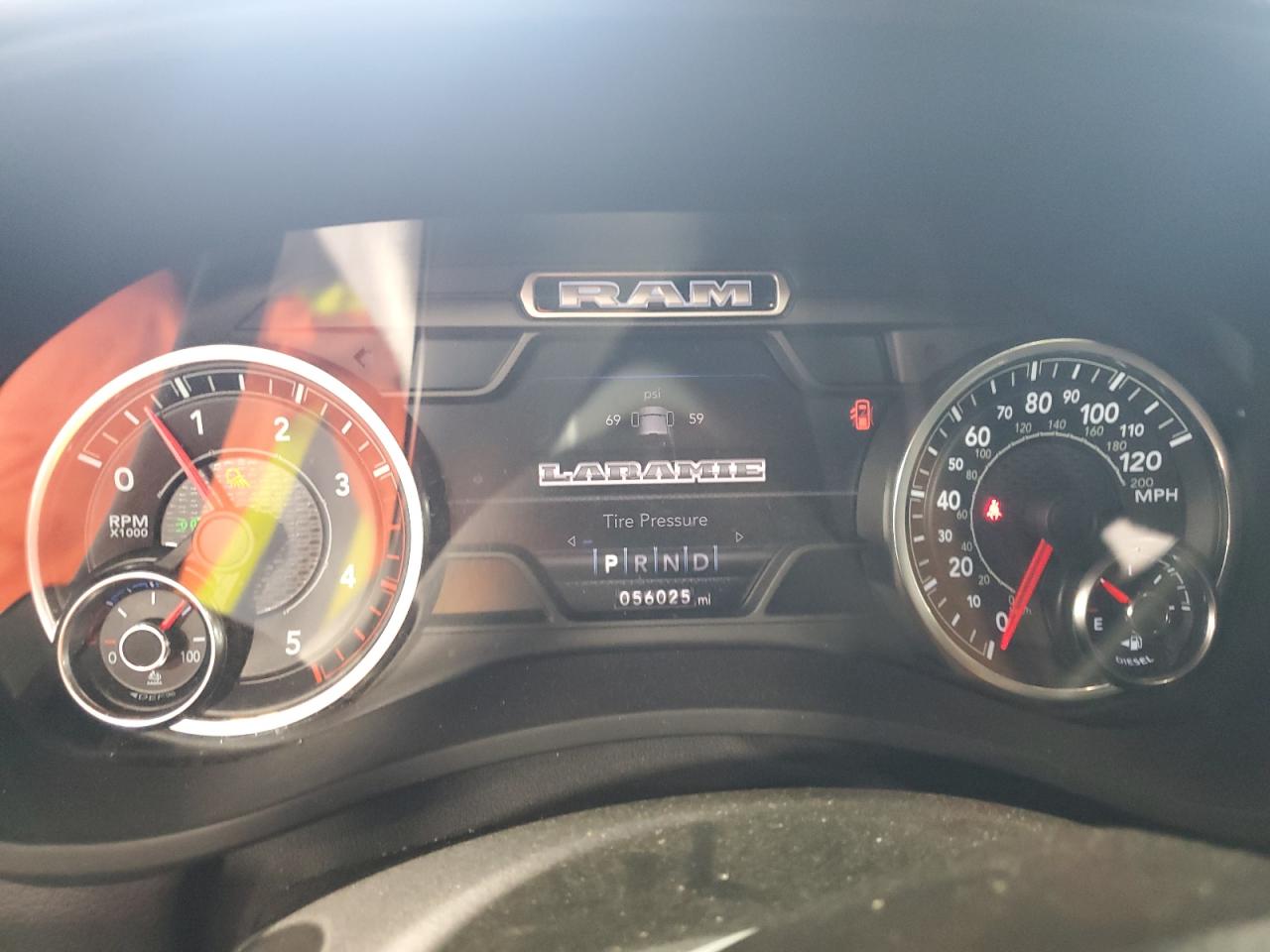 2020 Ram 2500 Laramie VIN: 3C6UR5NLXLG174009 Lot: 63056745