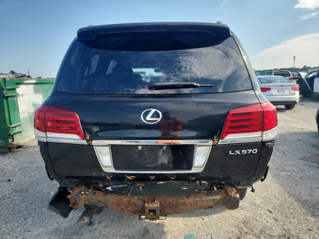 2015 Lexus Lx 570 VIN: JTJHY7AX1F4169541 Lot: 63849995