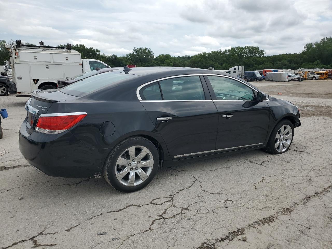 2011 Buick Lacrosse Cxs black null gas 1G4GE5ED0BF331603 photo #4