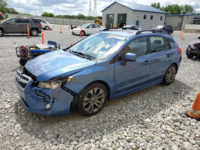  SUBARU IMPREZA 2014 Blue