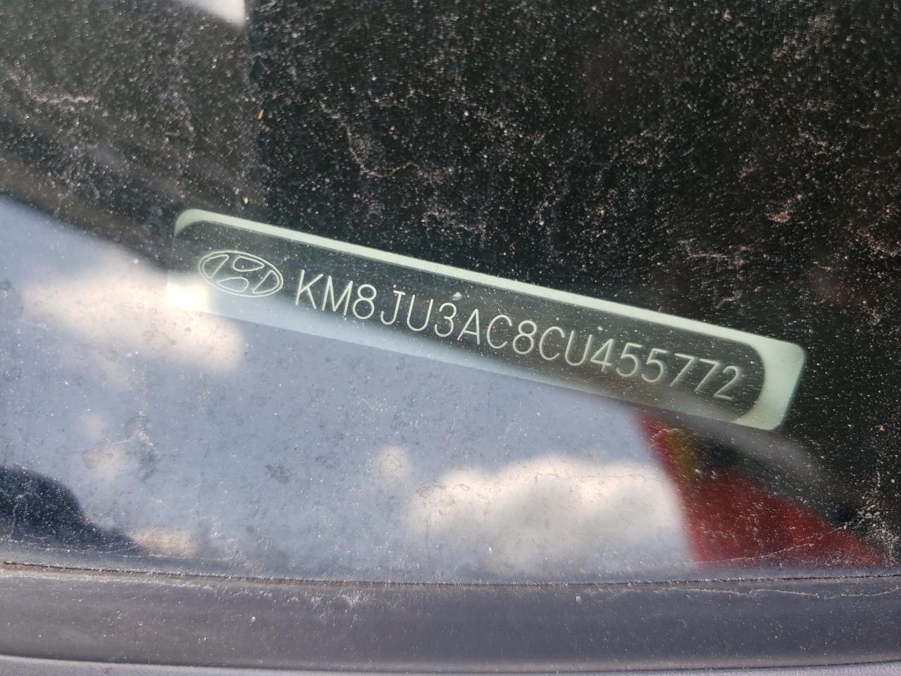 KM8JU3AC8CU455772 2012 Hyundai Tucson Gls