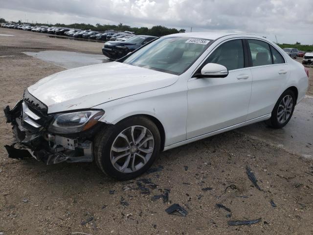  MERCEDES-BENZ C-CLASS 2015 Biały