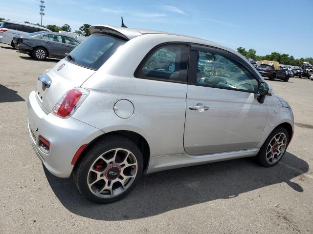  FIAT 500 2012 Srebrny