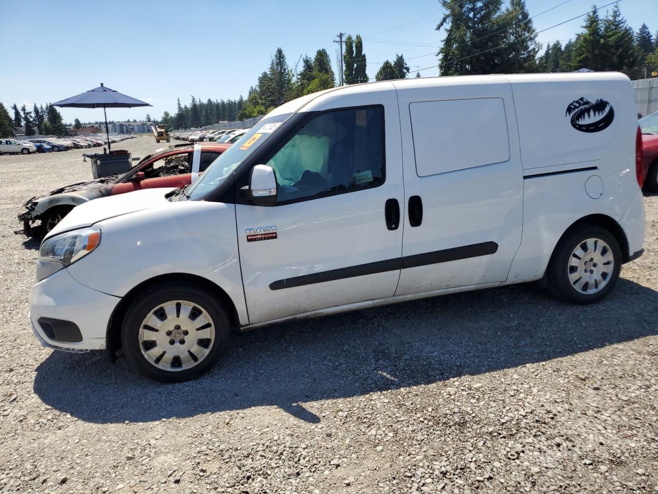 2020 Ram Promaster City Slt white null gas ZFBHRFBB5L6S03397 photo #1
