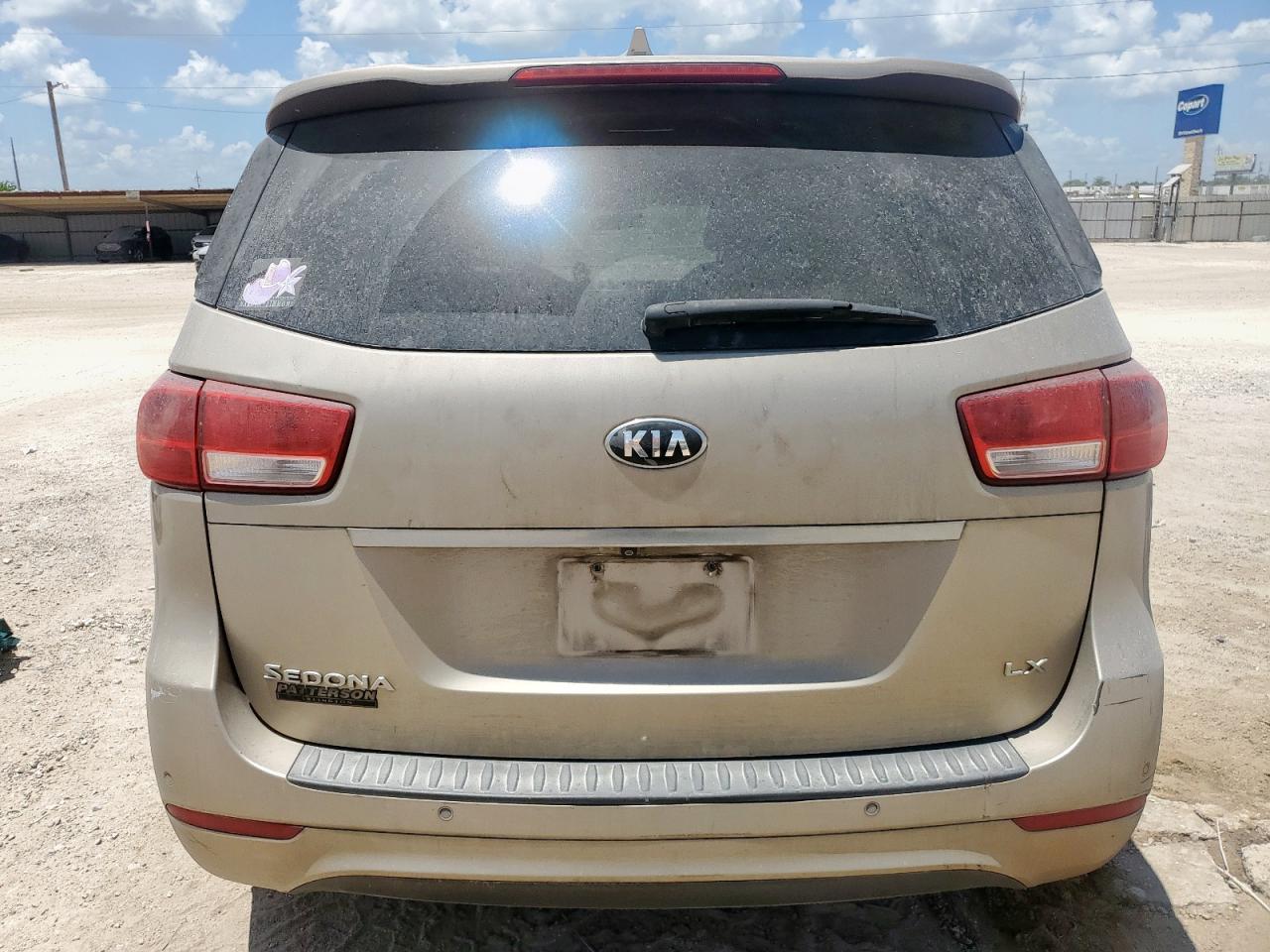 2015 Kia Sedona Lx VIN: KNDMB5C19F6033713 Lot: 66329665