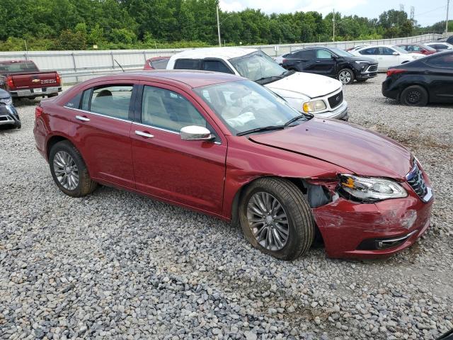 Sedans CHRYSLER 200 2012 Czerwony