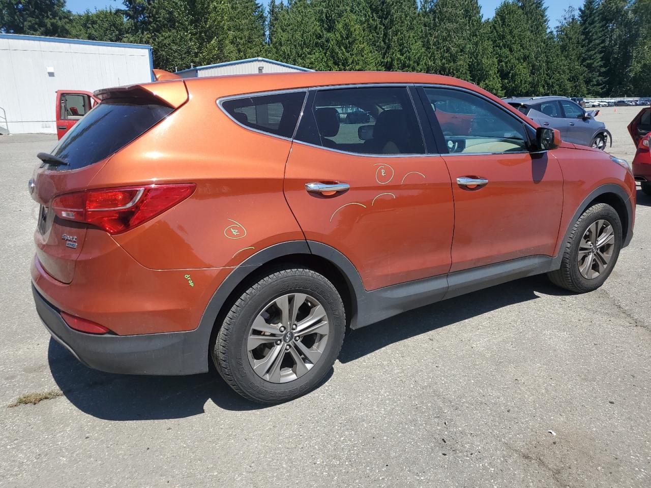2015 Hyundai Santa Fe Sport VIN: 5XYZTDLB7FG266797 Lot: 63039155