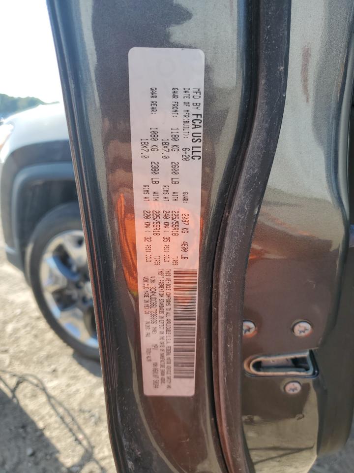 2020 Jeep Compass Limited VIN: 3C4NJDCB6LT236036 Lot: 65977365