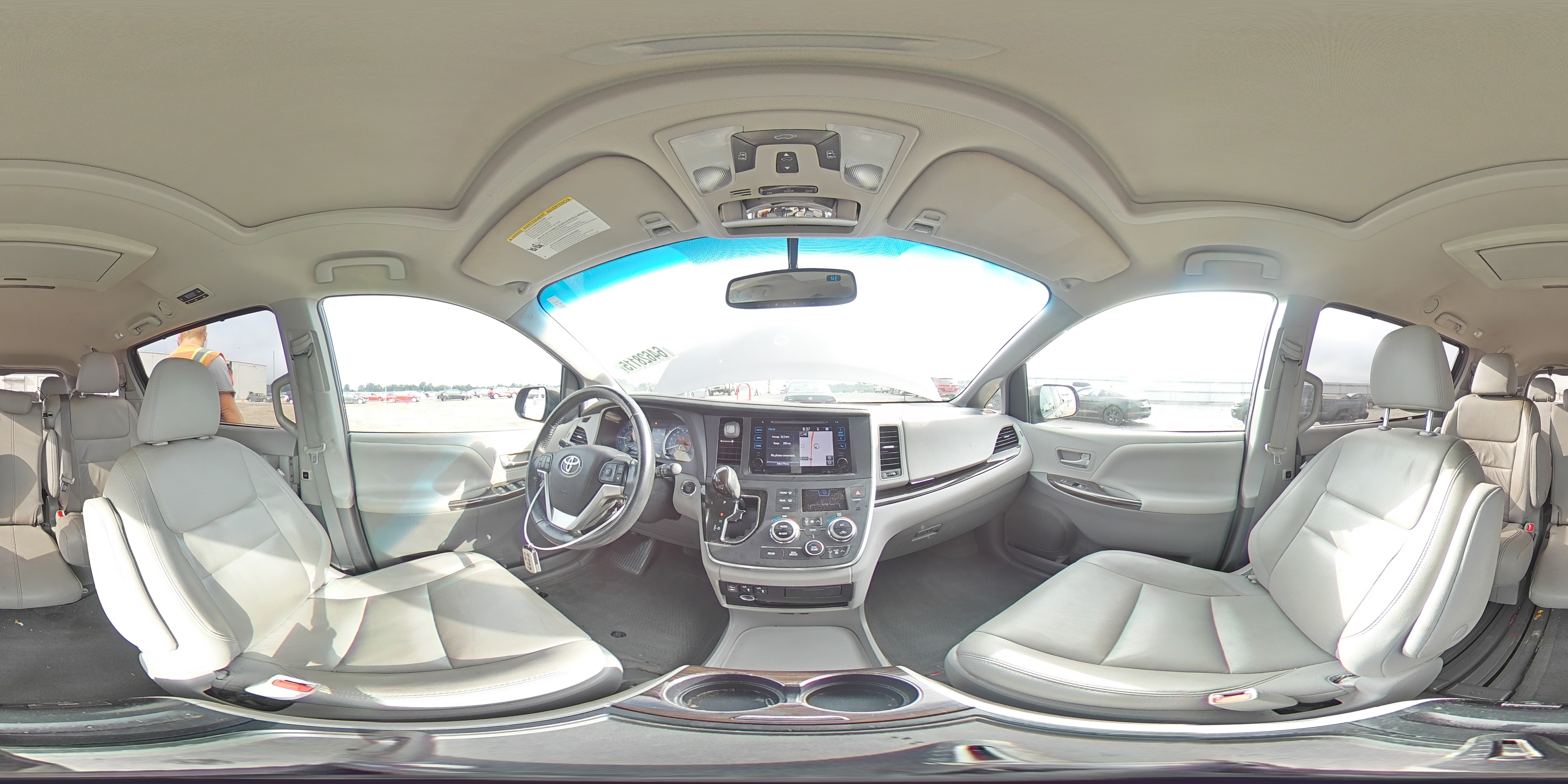 2015 Toyota Sienna Xle VIN: 5TDYK3DC9FS578283 Lot: 64628115