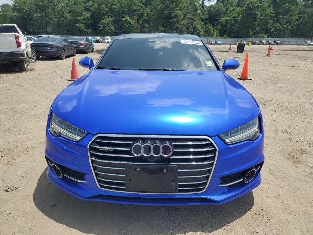 Hatchbacks AUDI A7 2017 Blue