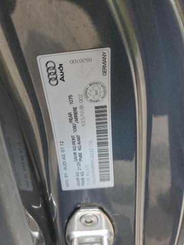 2012 AUDI A5 PRESTIGE  