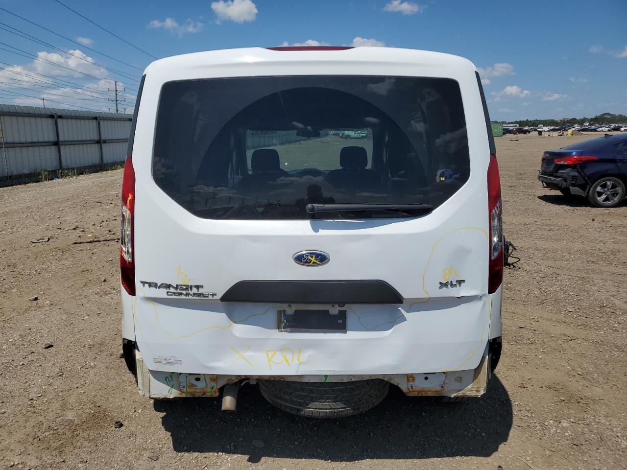2015 Ford Transit Connect Xlt VIN: NM0LE7F79F1206123 Lot: 62928165