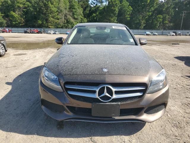  MERCEDES-BENZ C-CLASS 2017 Brown