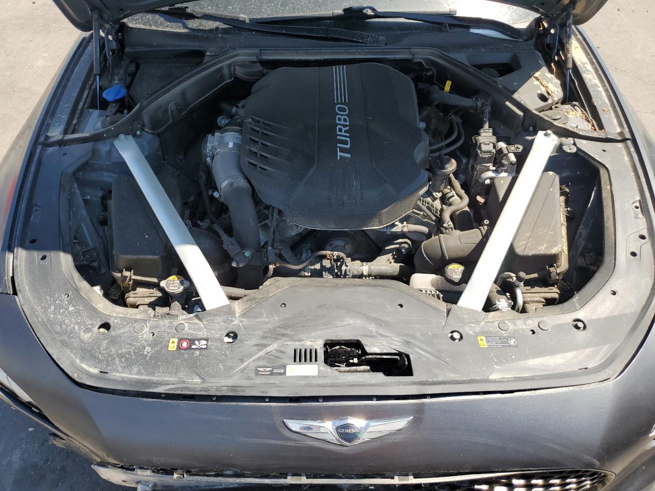 2022 Genesis G70 Launch Edition VIN: KMTG14TE9NU081415 Lot: 64786475