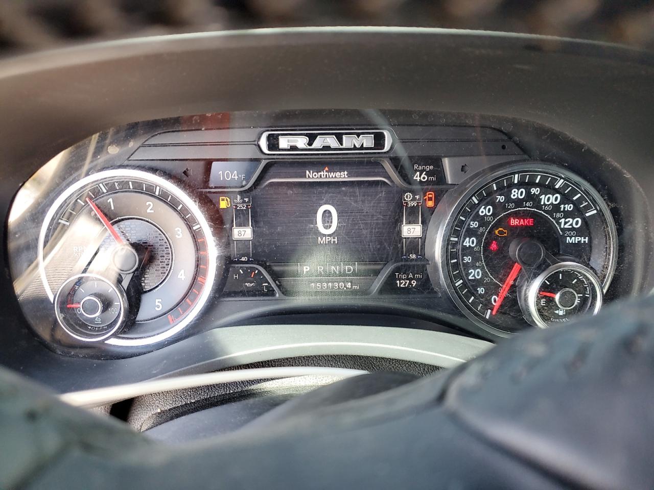 2019 Ram 2500 Laramie VIN: 3C6UR5FL3KG611751 Lot: 65063905