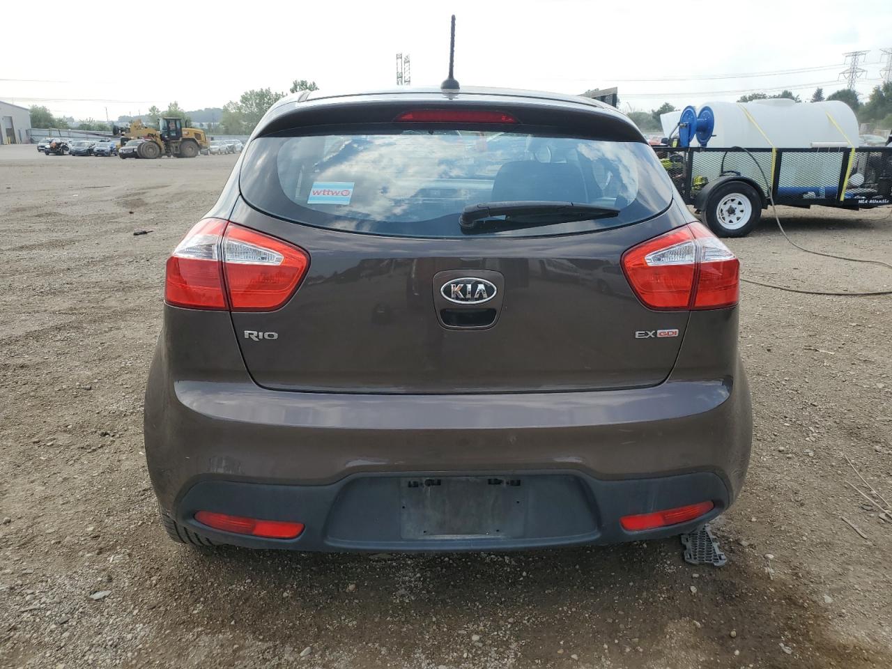 2012 Kia Rio Ex VIN: KNADN5A31C6011788 Lot: 63250065