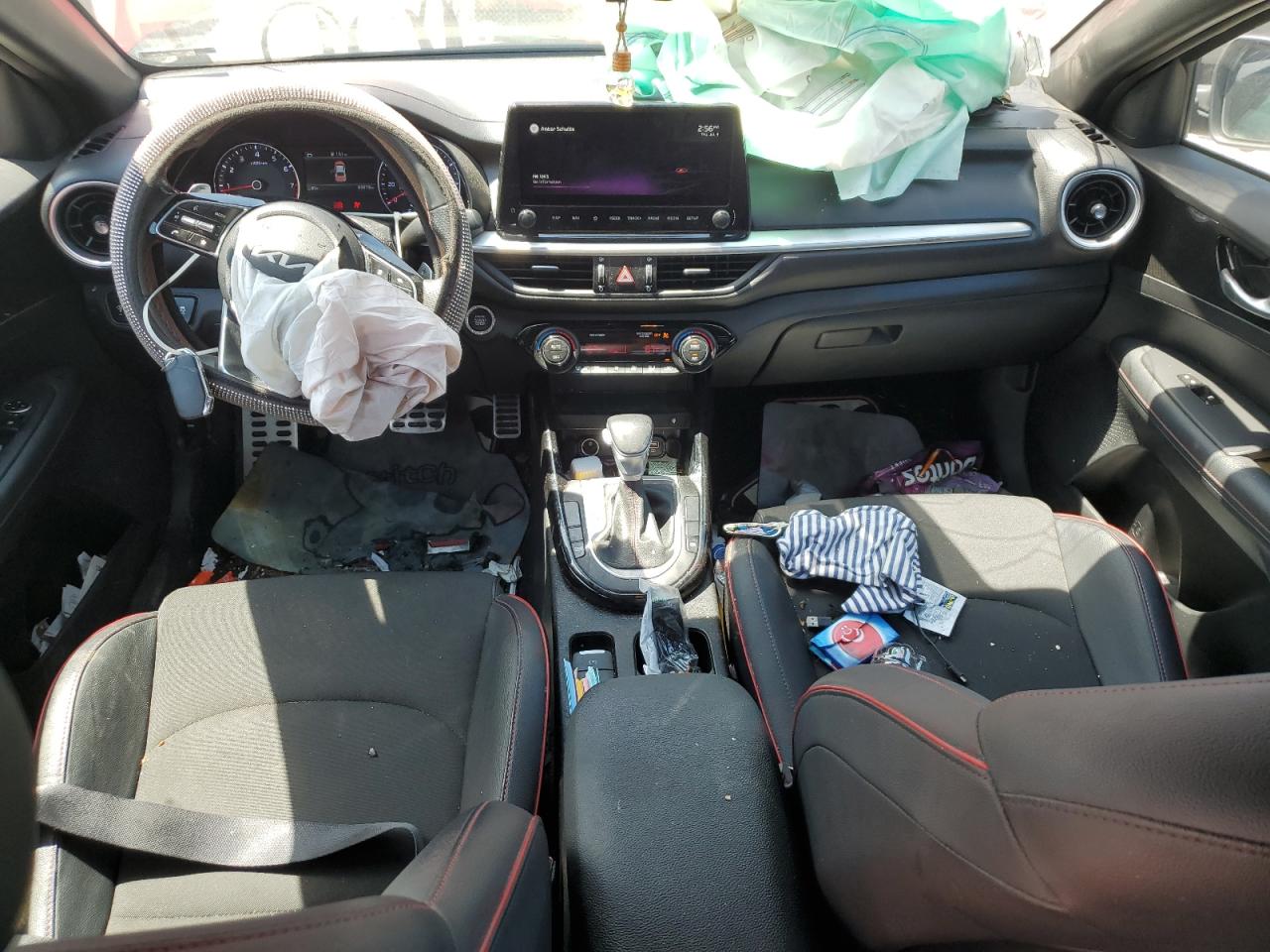 2022 Kia Forte Gt VIN: 3KPF44AC4NE493369 Lot: 62983375