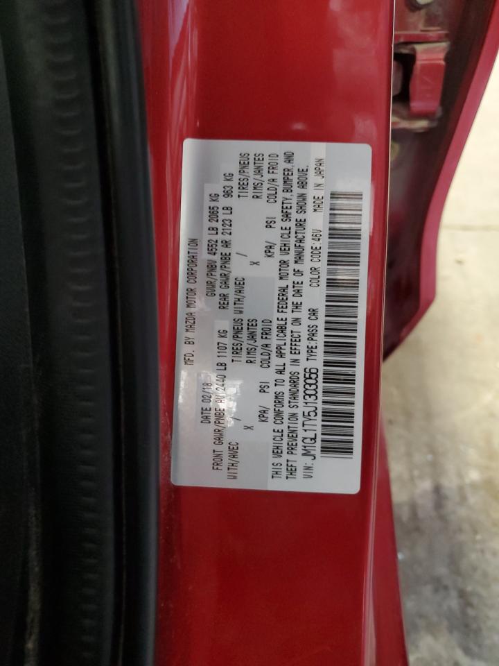 2018 Mazda 6 Grand Touring VIN: JM1GL1TY5J1303056 Lot: 65324585