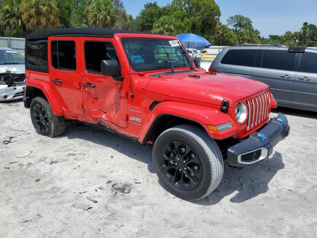  JEEP WRANGLER 2022 Czerwony