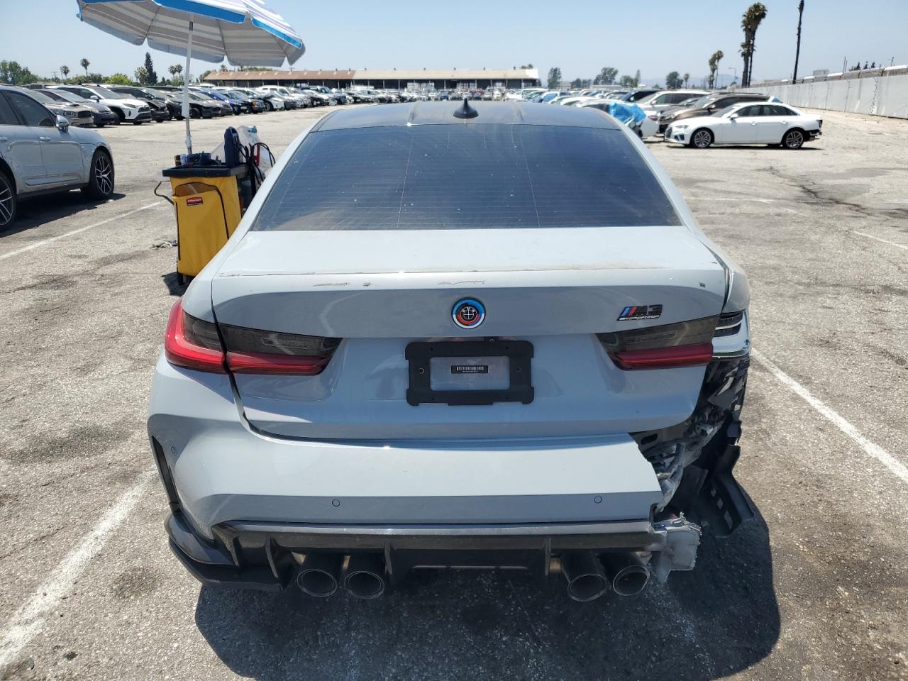 2021 BMW M3 Competition VIN: WBS33AY00MFK83333 Lot: 63021585