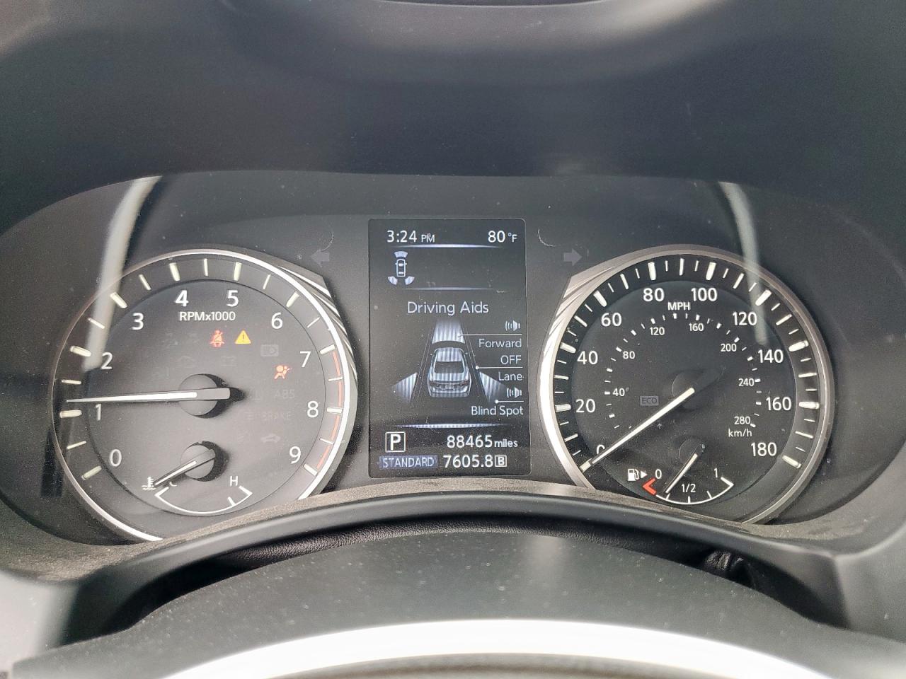 2021 Infiniti Q50 Luxe VIN: JN1EV7BP4MM707694 Lot: 64167415