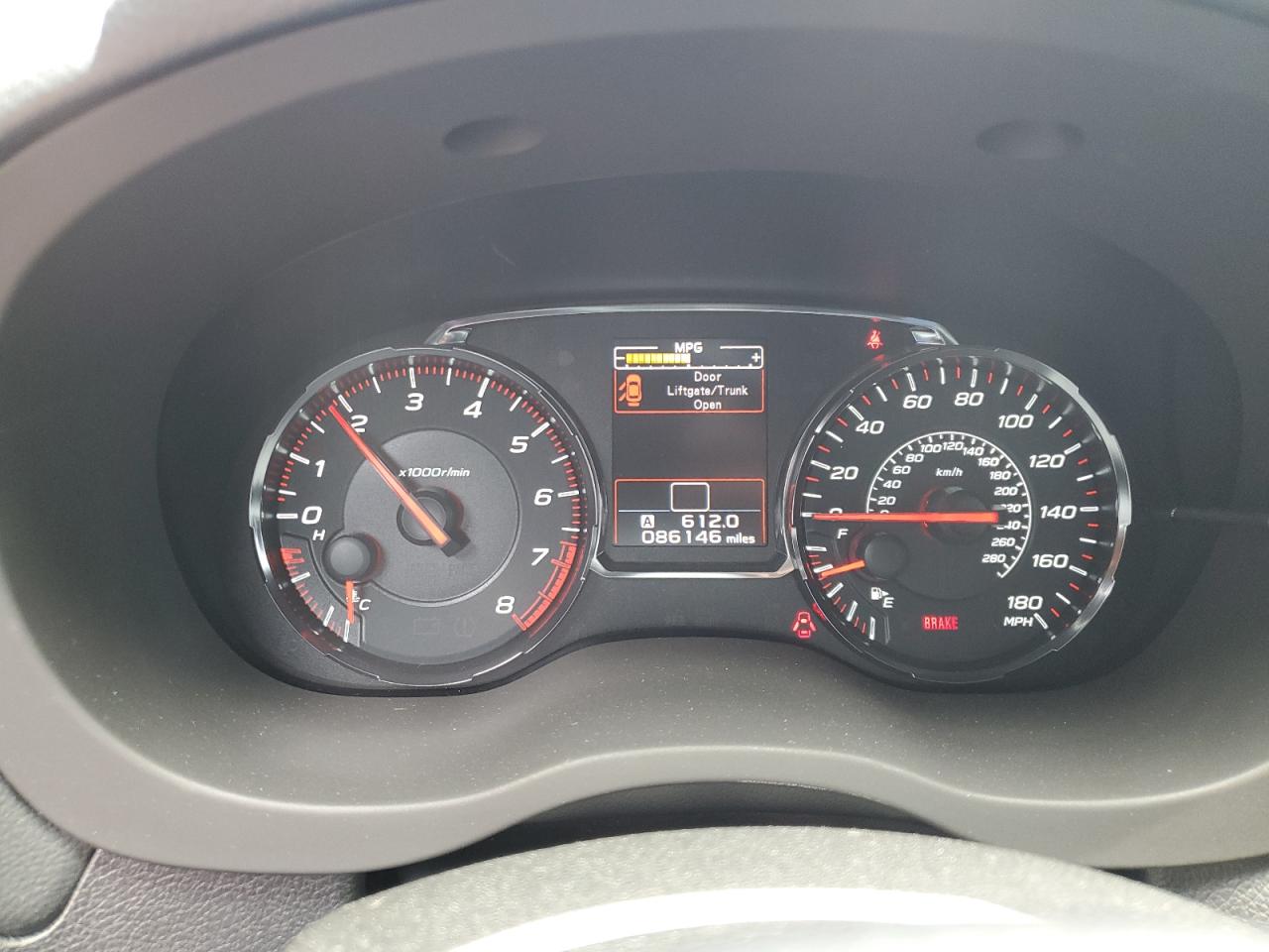 2018 Subaru Wrx Limited VIN: JF1VA1F66J9815956 Lot: 66634325