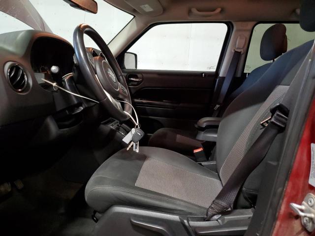 Parquets JEEP PATRIOT 2016 Czerwony
