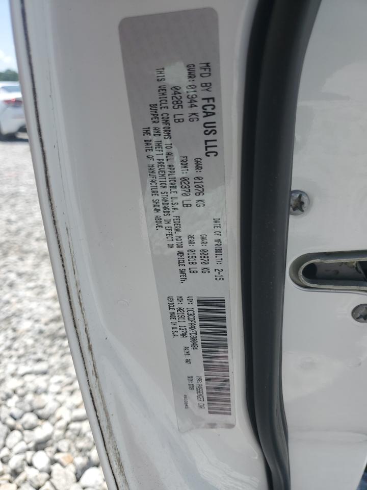2015 Dodge Dart Se VIN: 1C3CDFAAXFD300484 Lot: 63009795