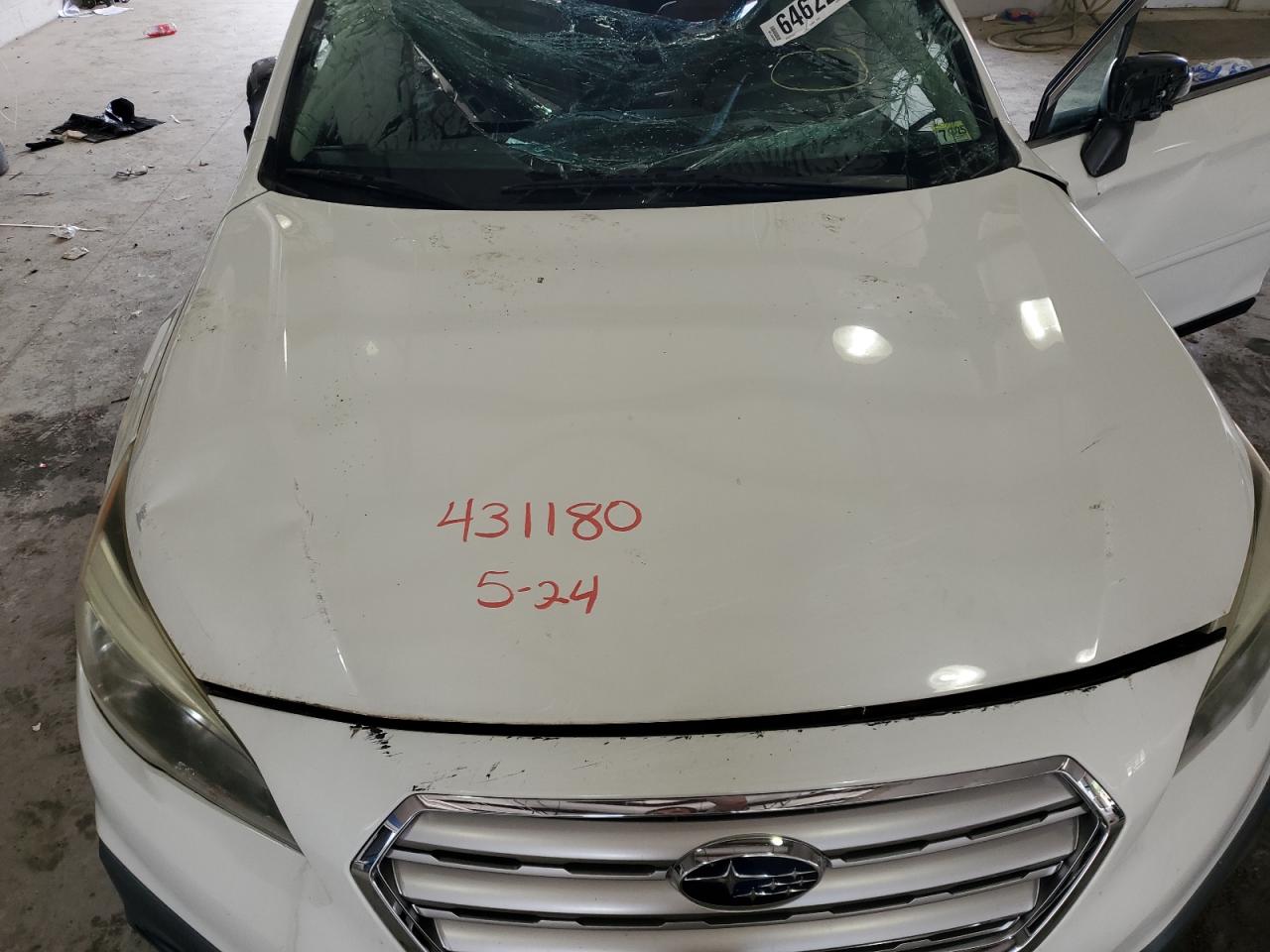 2016 Subaru Outback 2.5I Limited VIN: 4S4BSANC2G3294579 Lot: 64622275