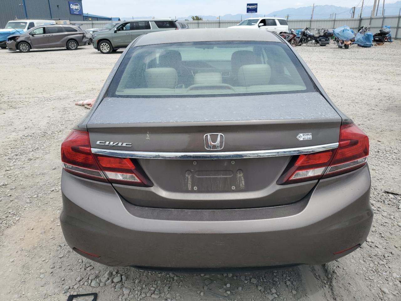2013 Honda Civic Lx VIN: 2HGFB2F58DH576439 Lot: 64823295