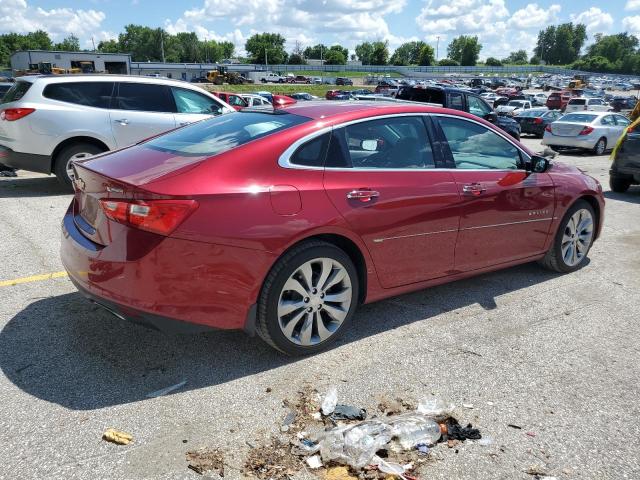  CHEVROLET MALIBU 2017 Czerwony