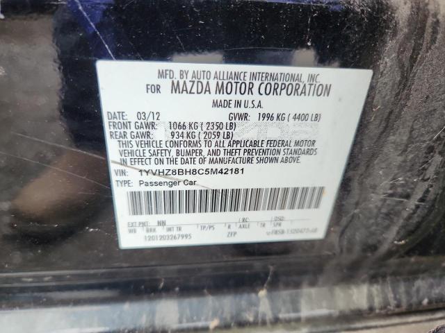 2012 MAZDA 6 I  