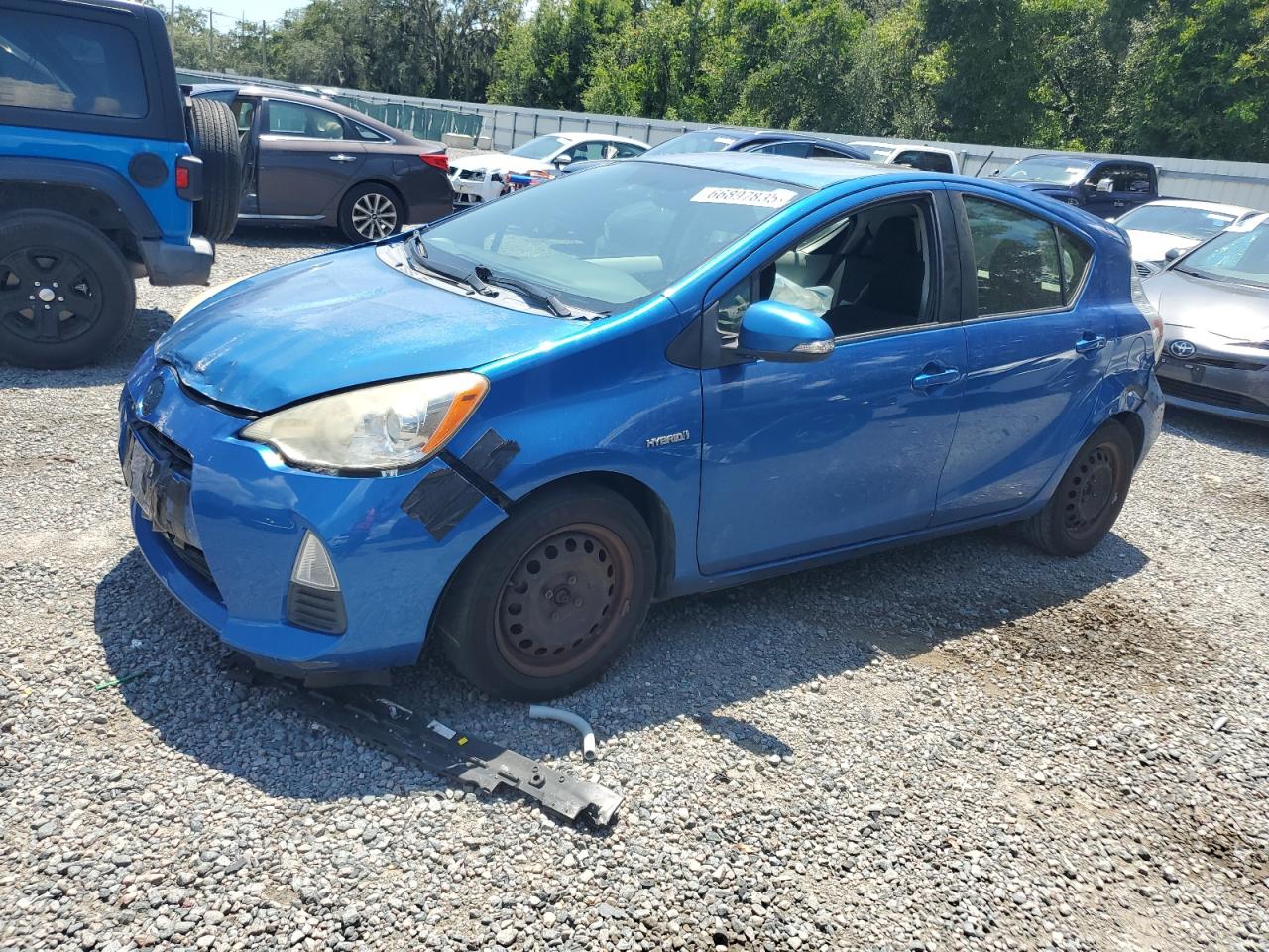 2014 Toyota Prius C VIN: JTDKDTB32E1081087 Lot: 66897835