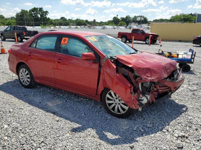  TOYOTA COROLLA 2013 Red