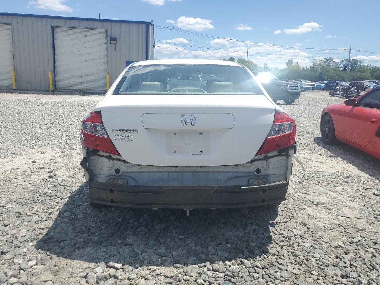 2012 Honda Civic Lx VIN: 2HGFB2F5XCH598327 Lot: 65700135