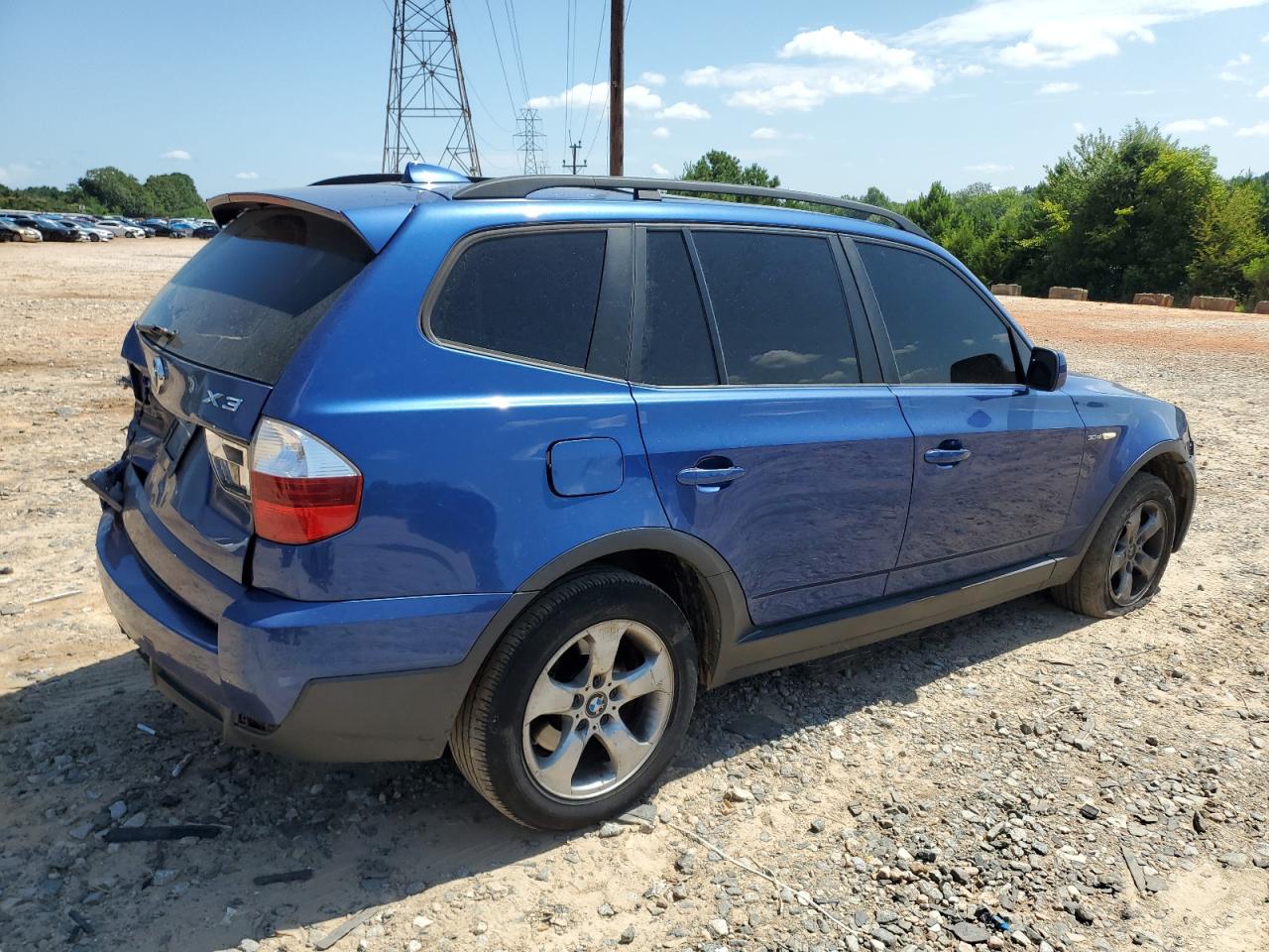 2008 BMW X3 3.0Si VIN: WBXPC93498WJ14129 Lot: 64861565