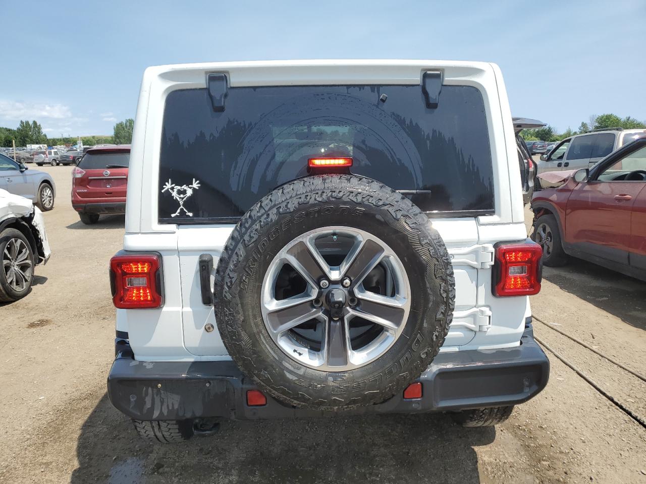 2020 Jeep Wrangler Unlimited Sahara VIN: 1C4HJXEG4LW116351 Lot: 65168995