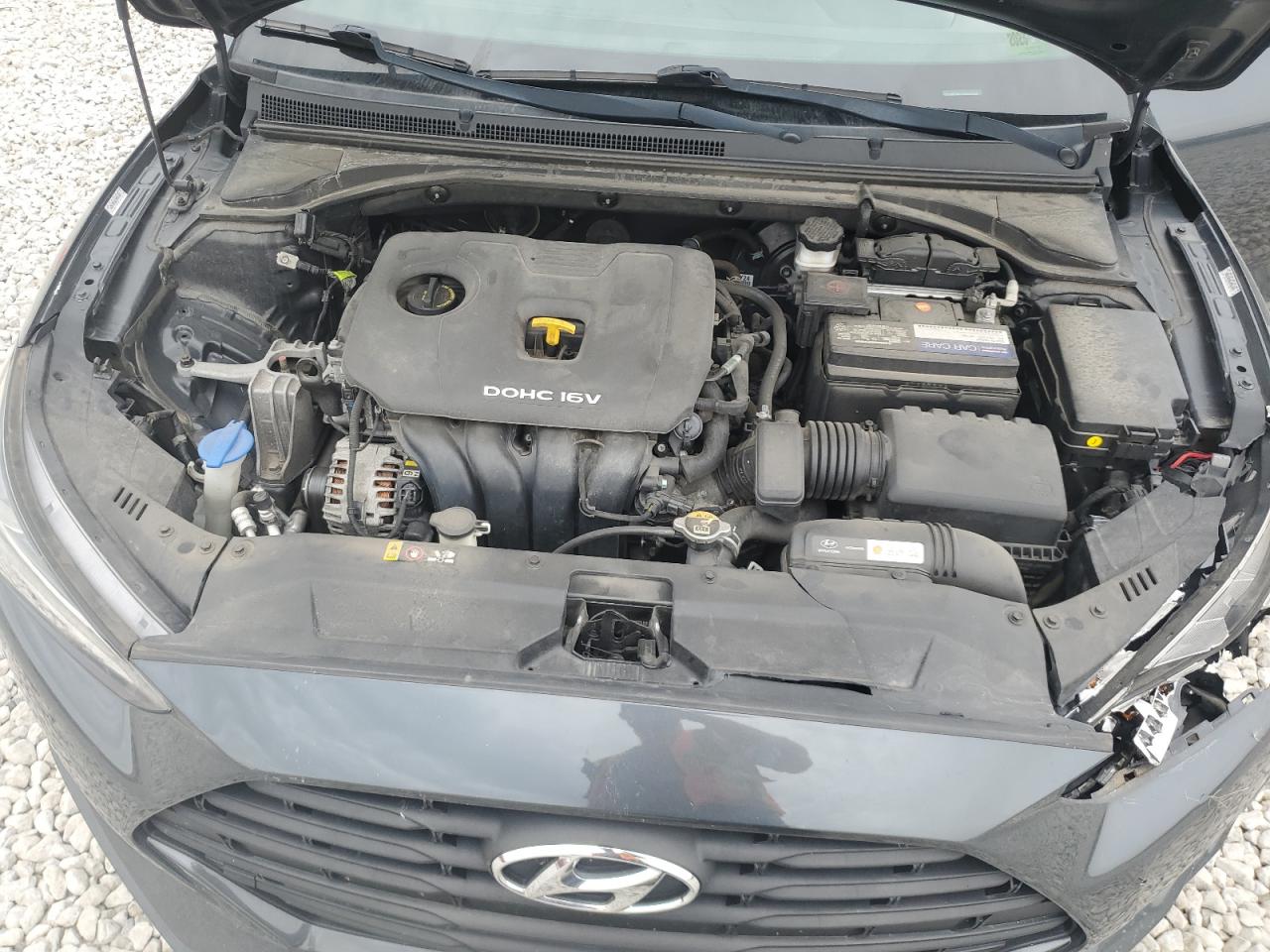 2019 Hyundai Veloster Base VIN: KMHTG6AF9KU017689 Lot: 63579905