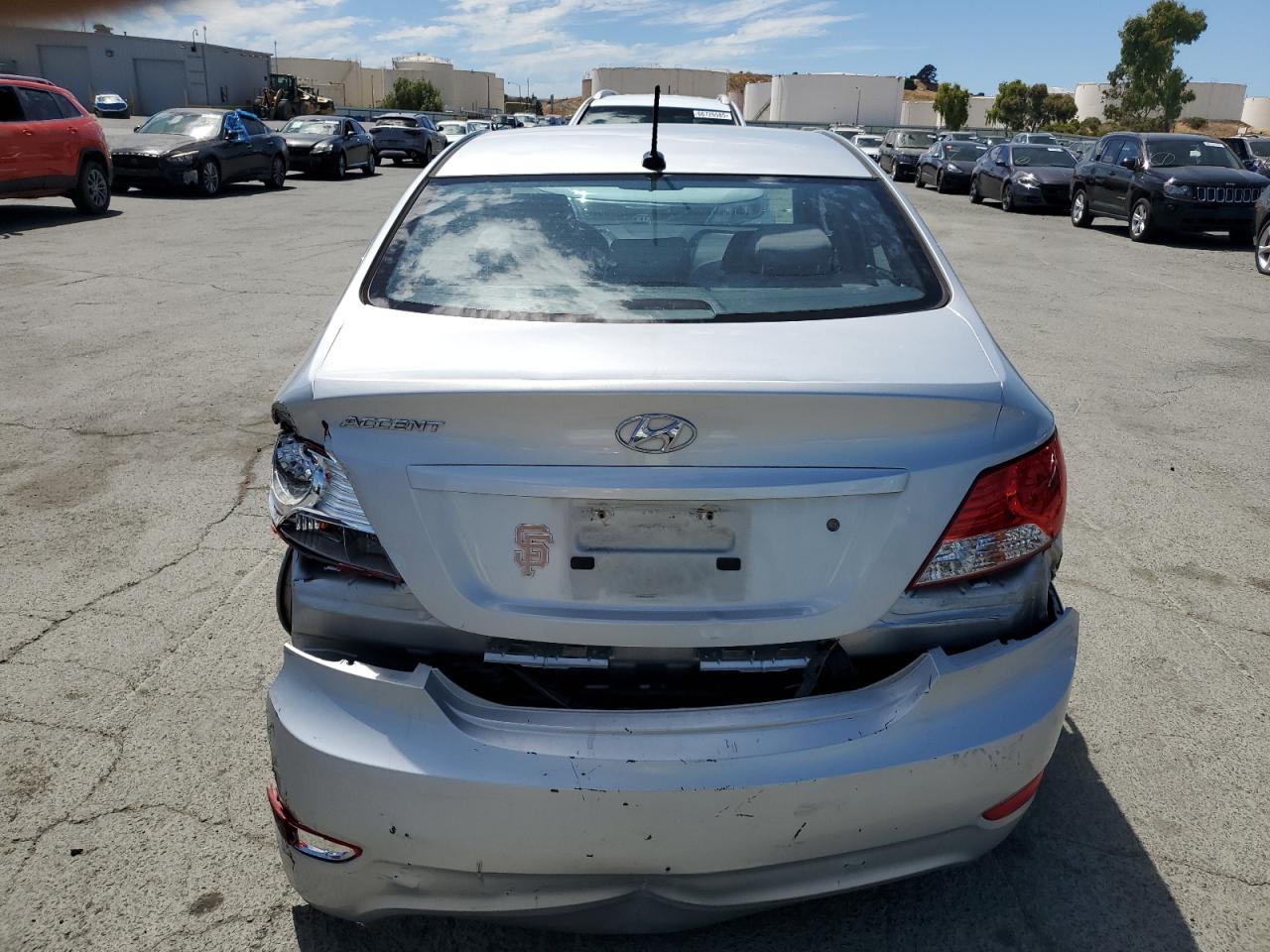 2014 Hyundai Accent Gls VIN: KMHCU4AEXEU624371 Lot: 66858945