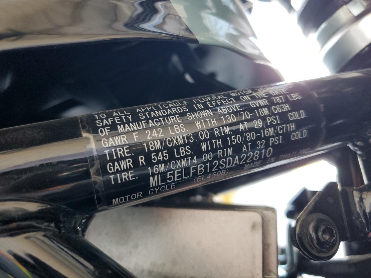 ml5elfb12sda22810 ML5ELFB12SDA22810 2025 Kawasaki El450 B