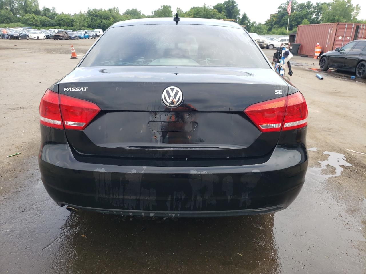 2012 Volkswagen Passat Se VIN: 1VWBP7A38CC091265 Lot: 62593035