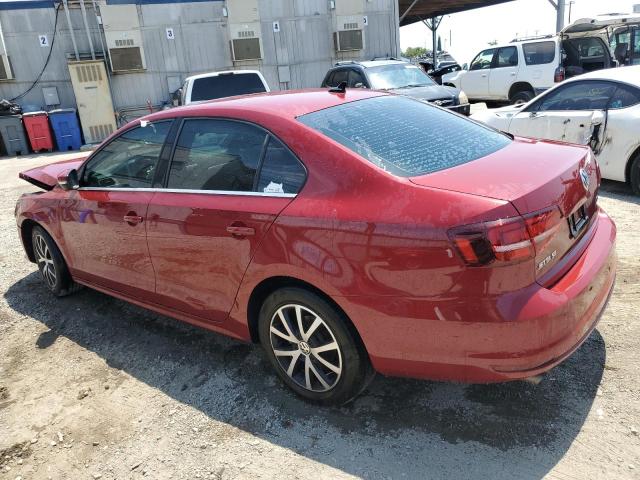  VOLKSWAGEN JETTA 2017 Red